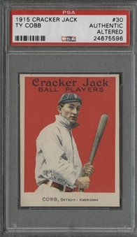 1915 Cracker Jack #30 Ty Cobb - (PSA)